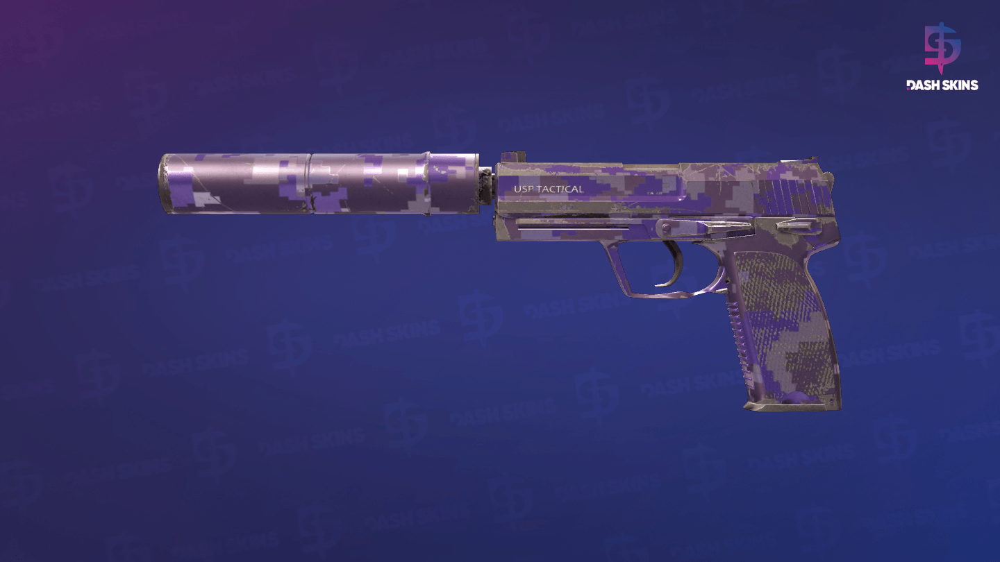 USP-S | Purple DDPAT (Field-Tested) Screenshot Playside