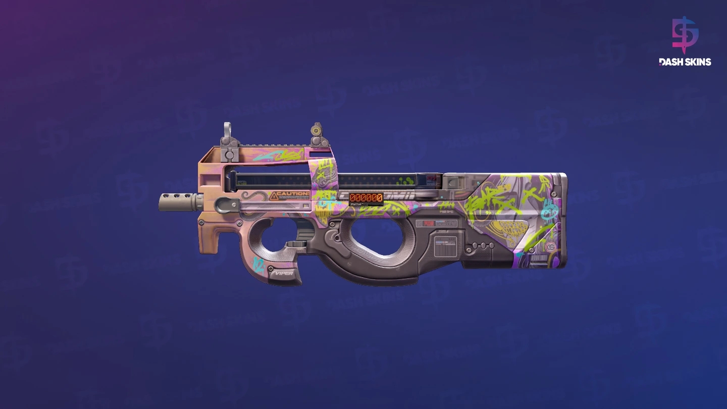 StatTrak™ P90 | Neoqueen (Minimal Wear) Screenshot Playside