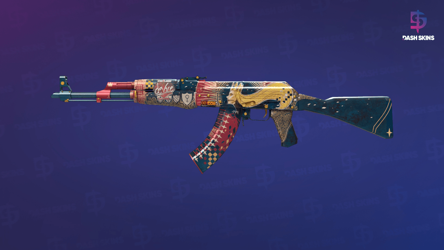 StatTrak™ AK-47 | The Empress (Field-Tested) Screenshot Playside