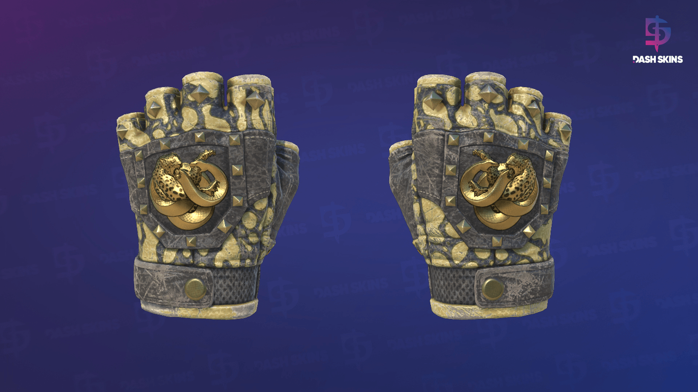 ★ Broken Fang Gloves | Yellow-banded (Battle-Scarred) Screenshot Playside