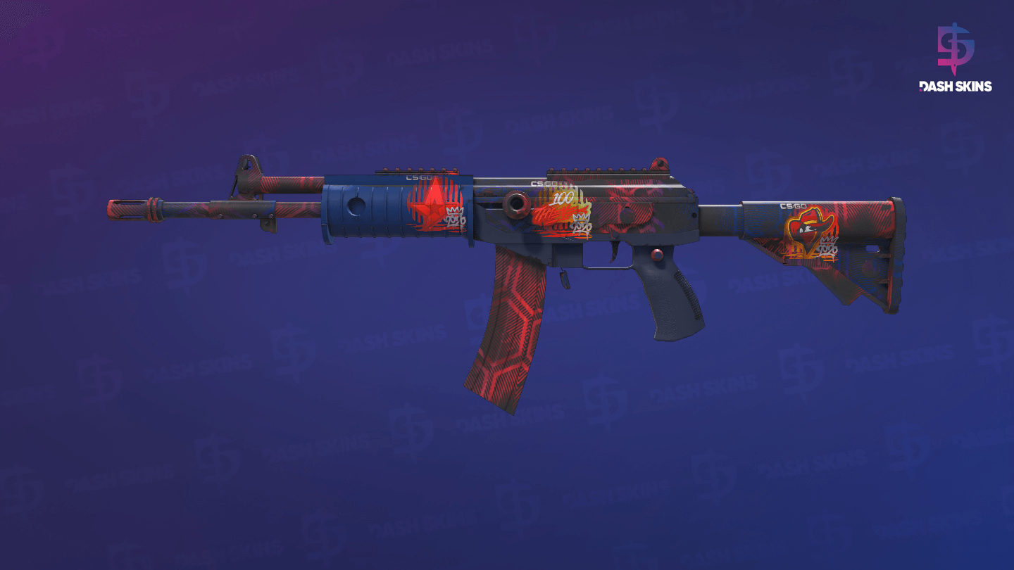 Galil AR | Signal (Factory New) Screenshot Playside