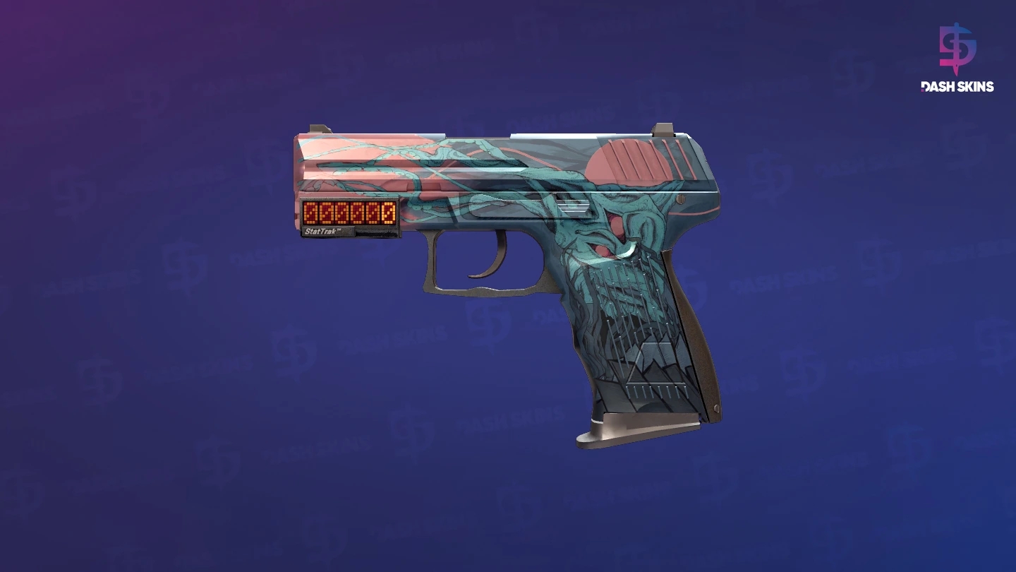 StatTrak™ P2000 | Gnarled (Minimal Wear) Screenshot Playside
