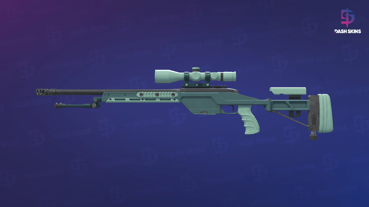 SSG 08 | Blue Spruce (Factory New) Screenshot Playside