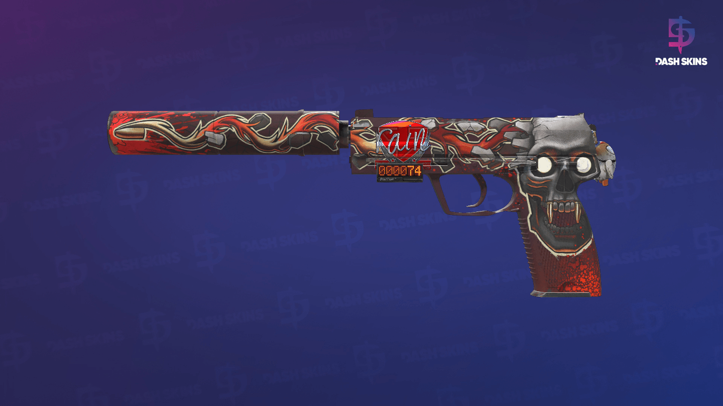 StatTrak™ USP-S | Kill Confirmed (Well-Worn) Screenshot Playside