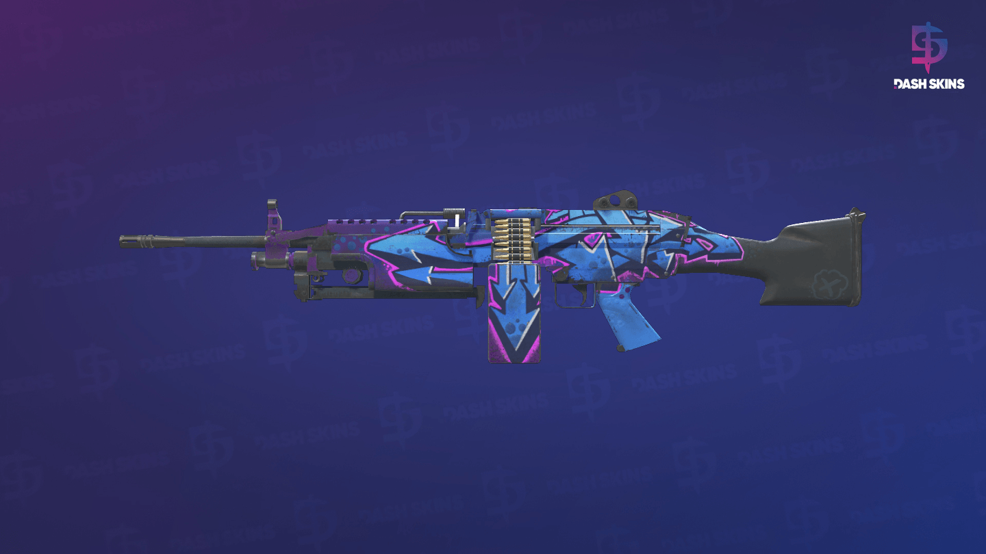 M249 | Downtown (Field-Tested) Screenshot Playside