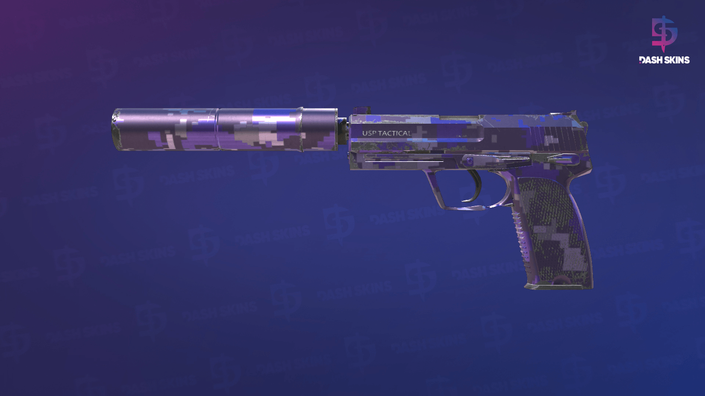 USP-S | Purple DDPAT (Field-Tested) Screenshot Playside