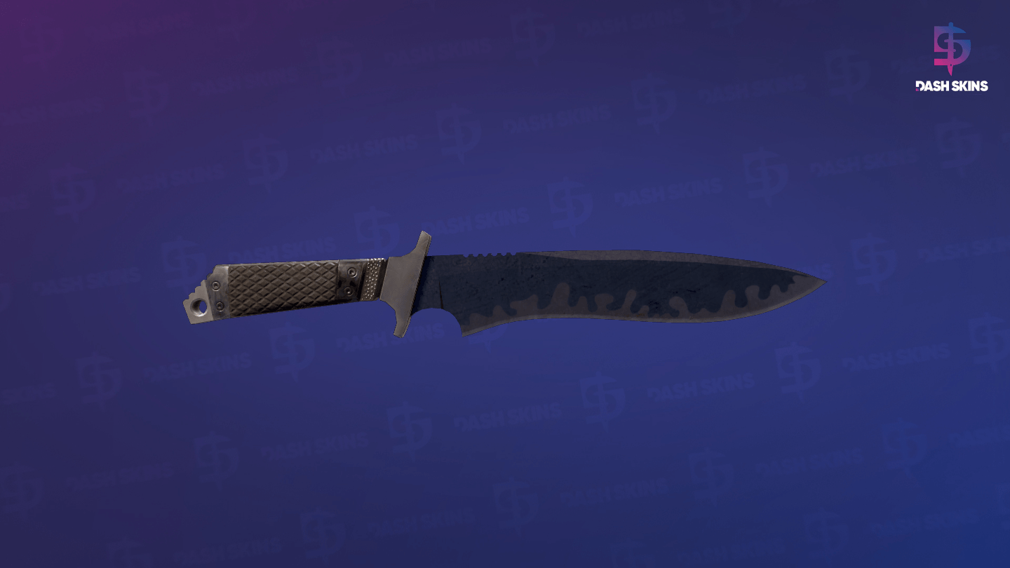 ★ Classic Knife | Blue Steel (Well-Worn) Screenshot Playside
