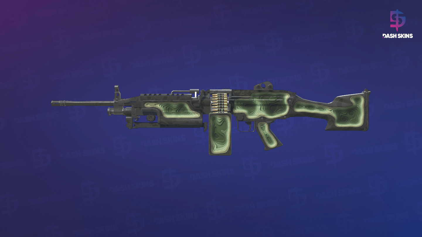 M249 | Deep Relief (Well-Worn) Screenshot Playside