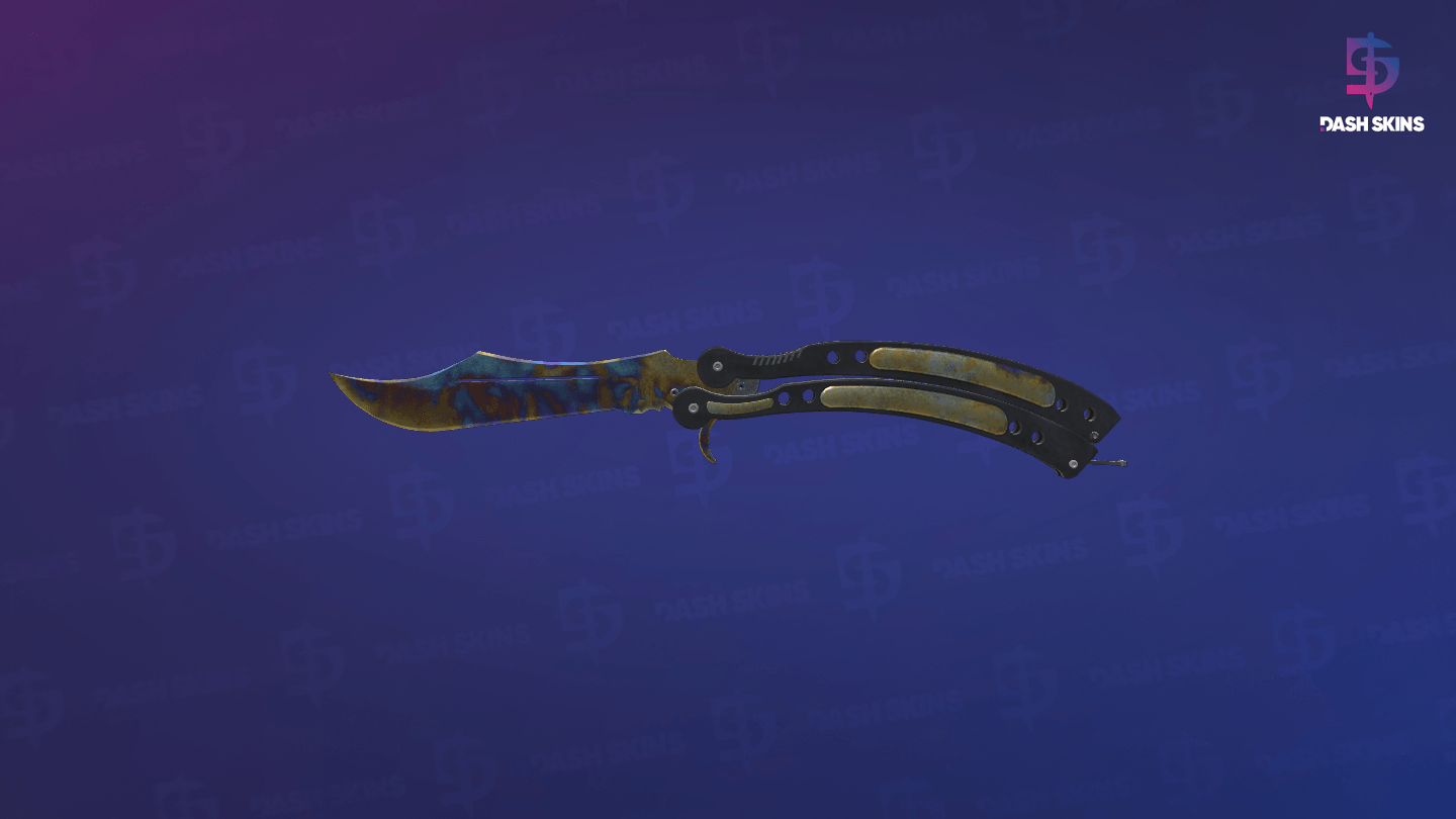 ★ Butterfly Knife | Case Hardened (Battle-Scarred) Screenshot Playside