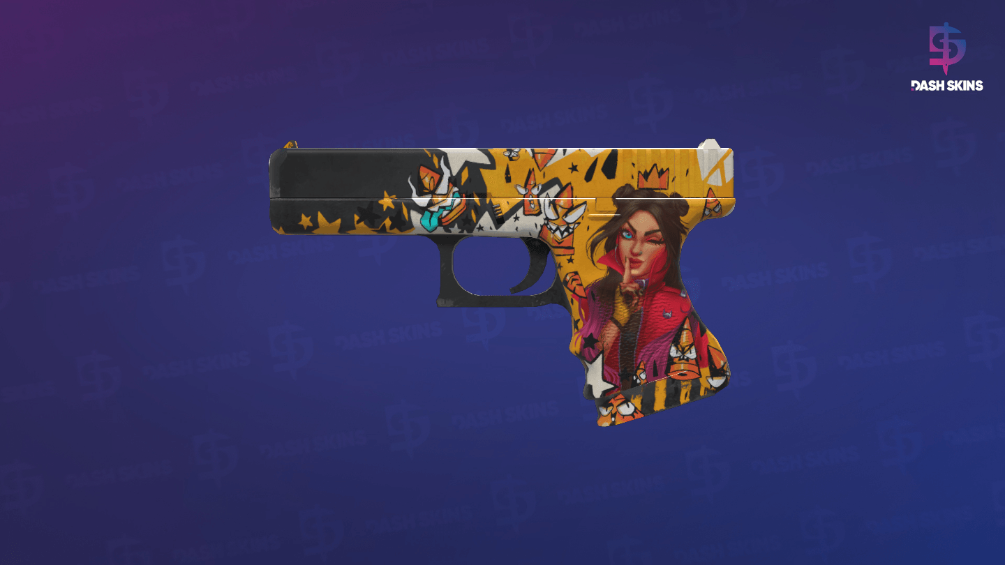 Glock-18 | Bullet Queen (Minimal Wear) Screenshot Playside