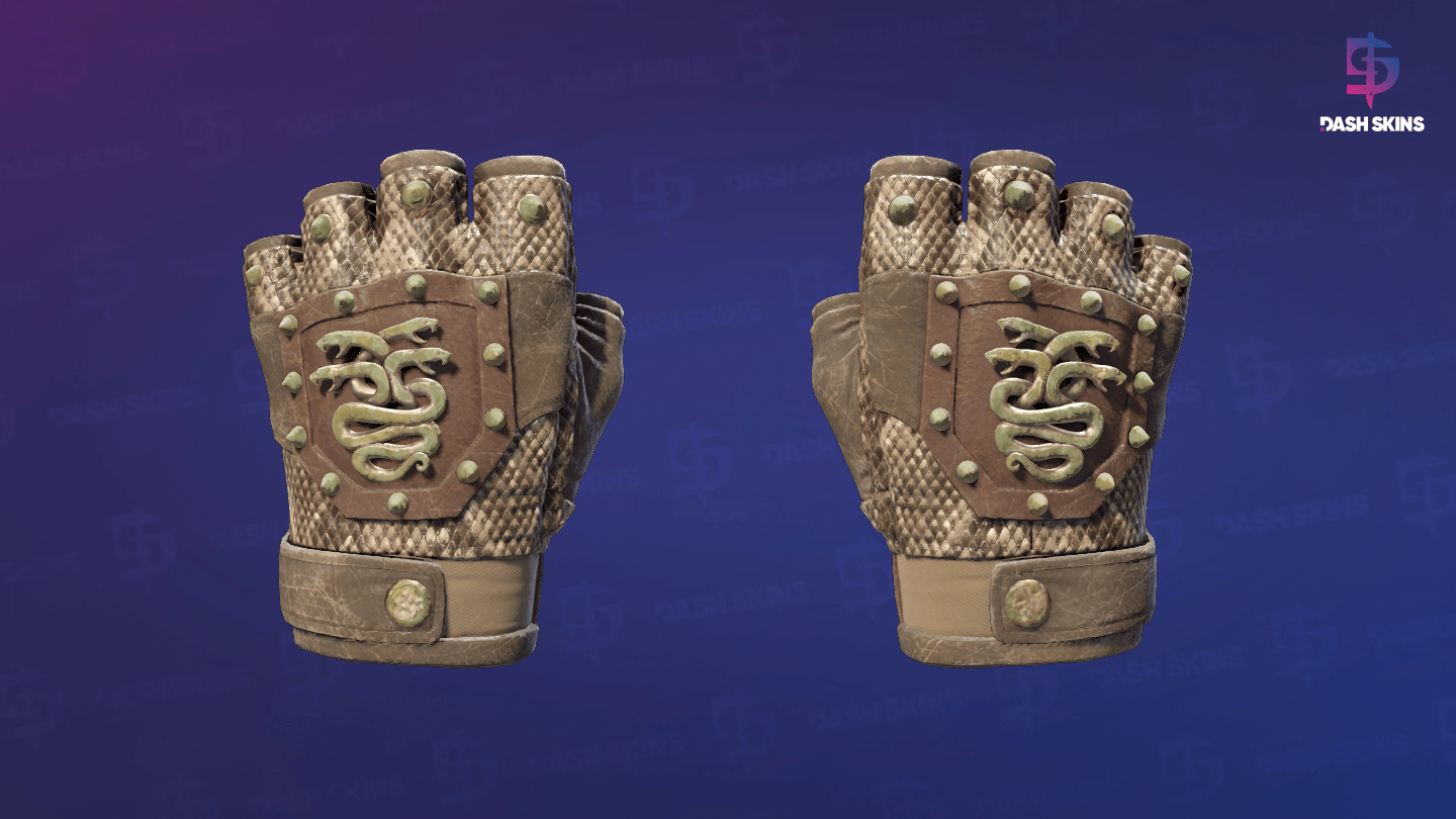 ★ Hydra Gloves | Rattler (Well-Worn) Screenshot Playside