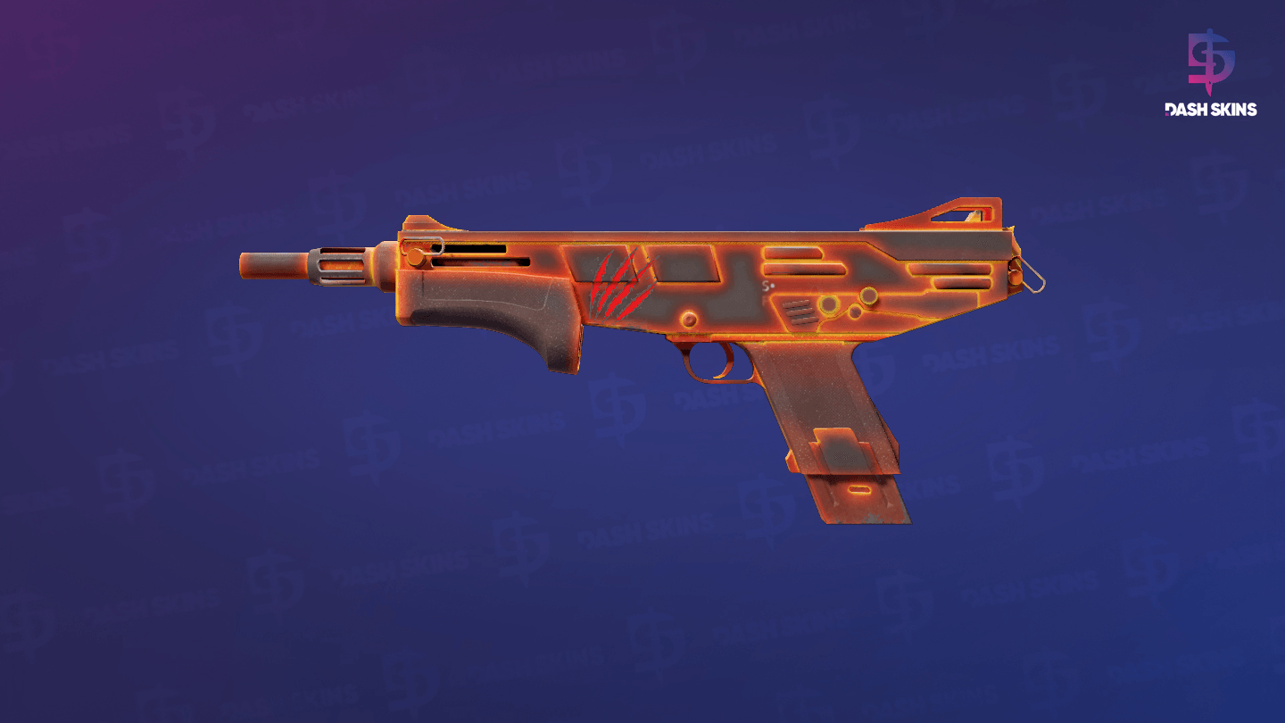 MAG-7 | Heat (Well-Worn) Screenshot Playside