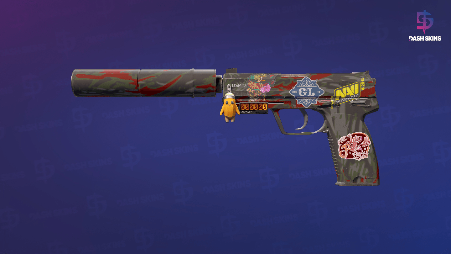 StatTrak™ USP-S | Blood Tiger (Minimal Wear) Screenshot Playside