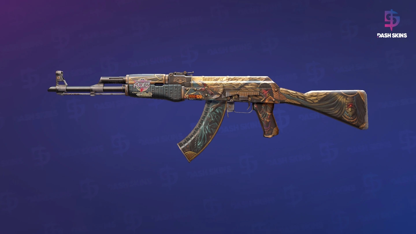 StatTrak™ AK-47 | Legion of Anubis (Field-Tested) Screenshot Playside