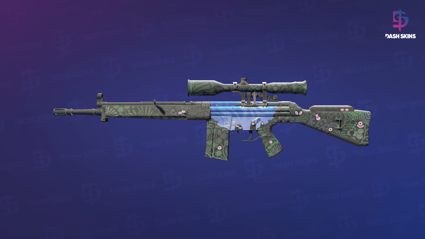 G3SG1 | Dream Glade (Well-Worn) Screenshot Playside
