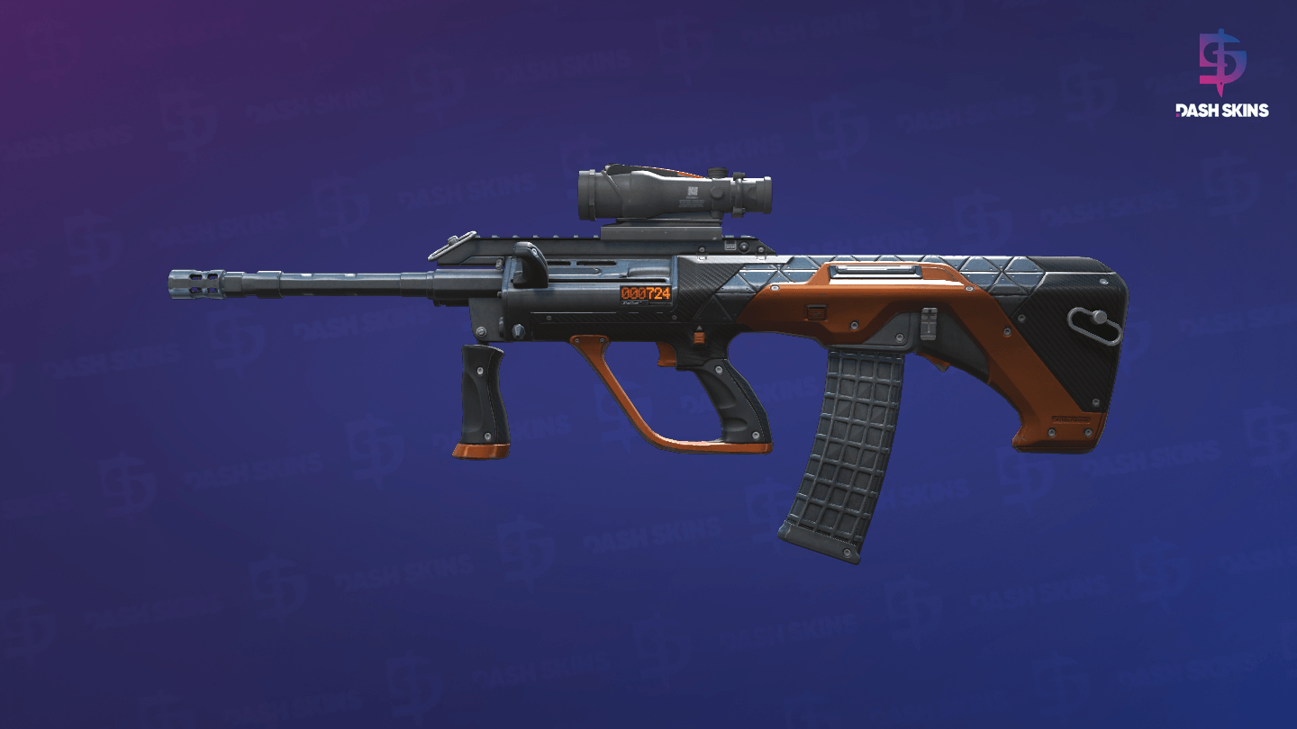 StatTrak™ AUG | Triqua (Minimal Wear) Screenshot Playside