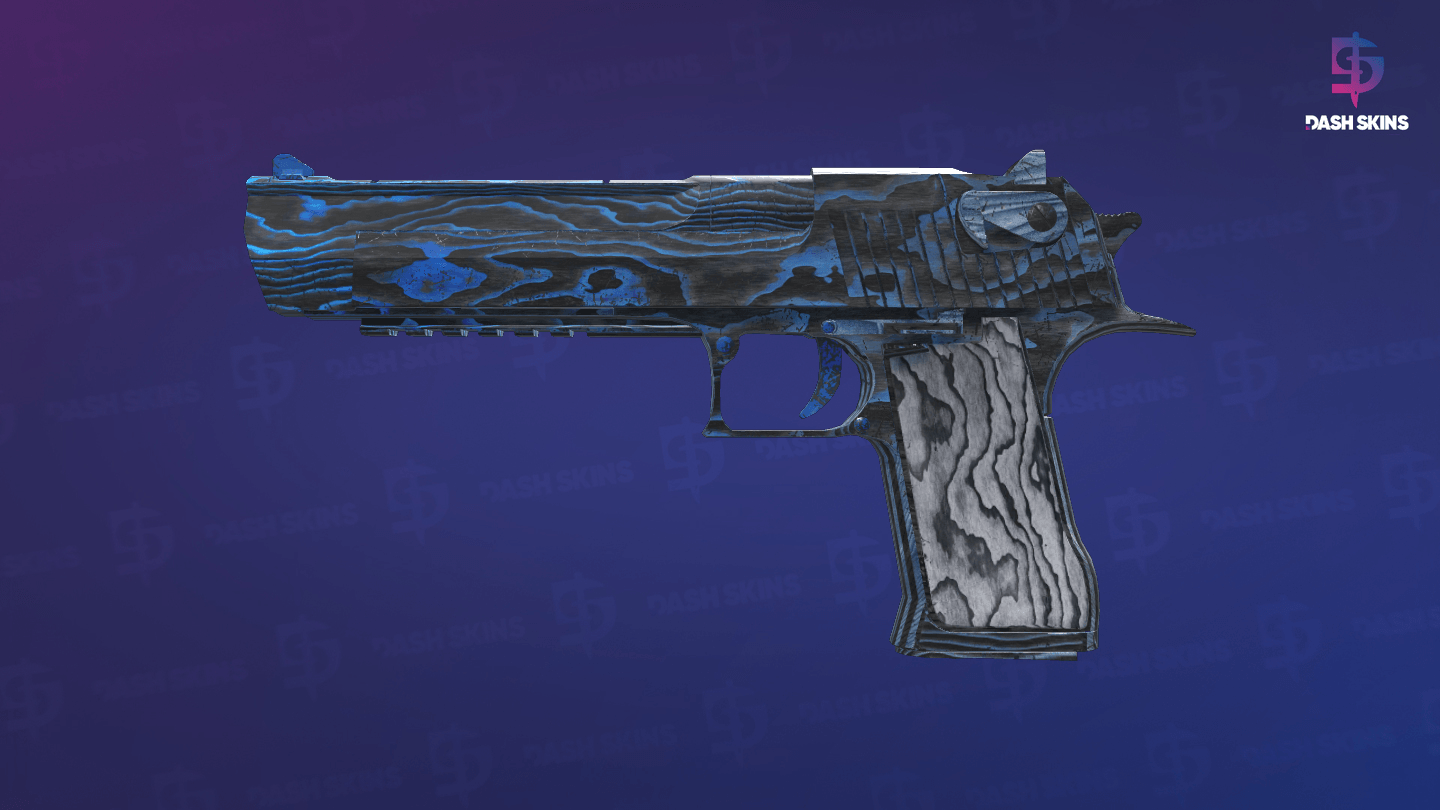 Desert Eagle | Blue Ply (Well-Worn) Screenshot Playside