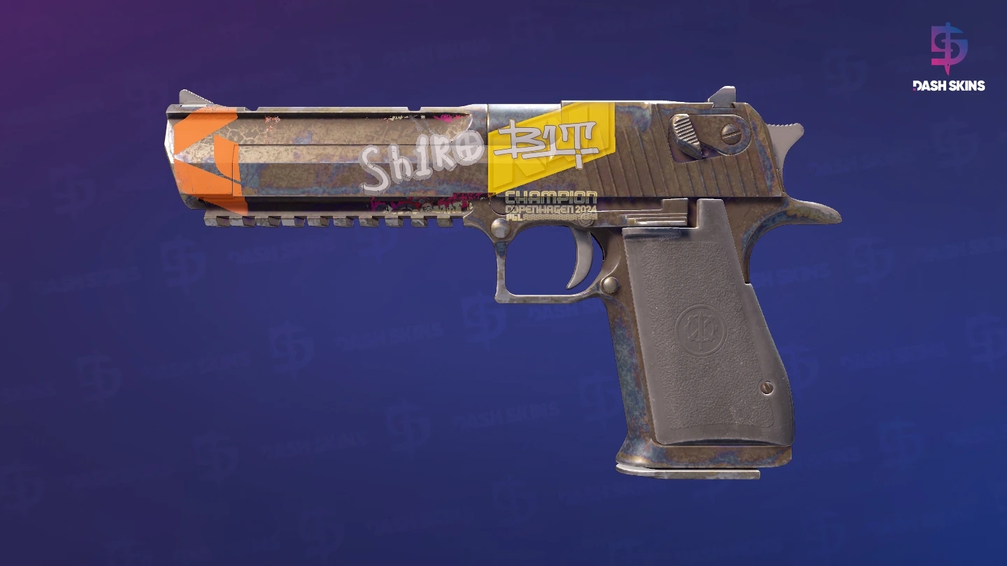 Desert Eagle | Heat Treated (Battle-Scarred) Screenshot Playside