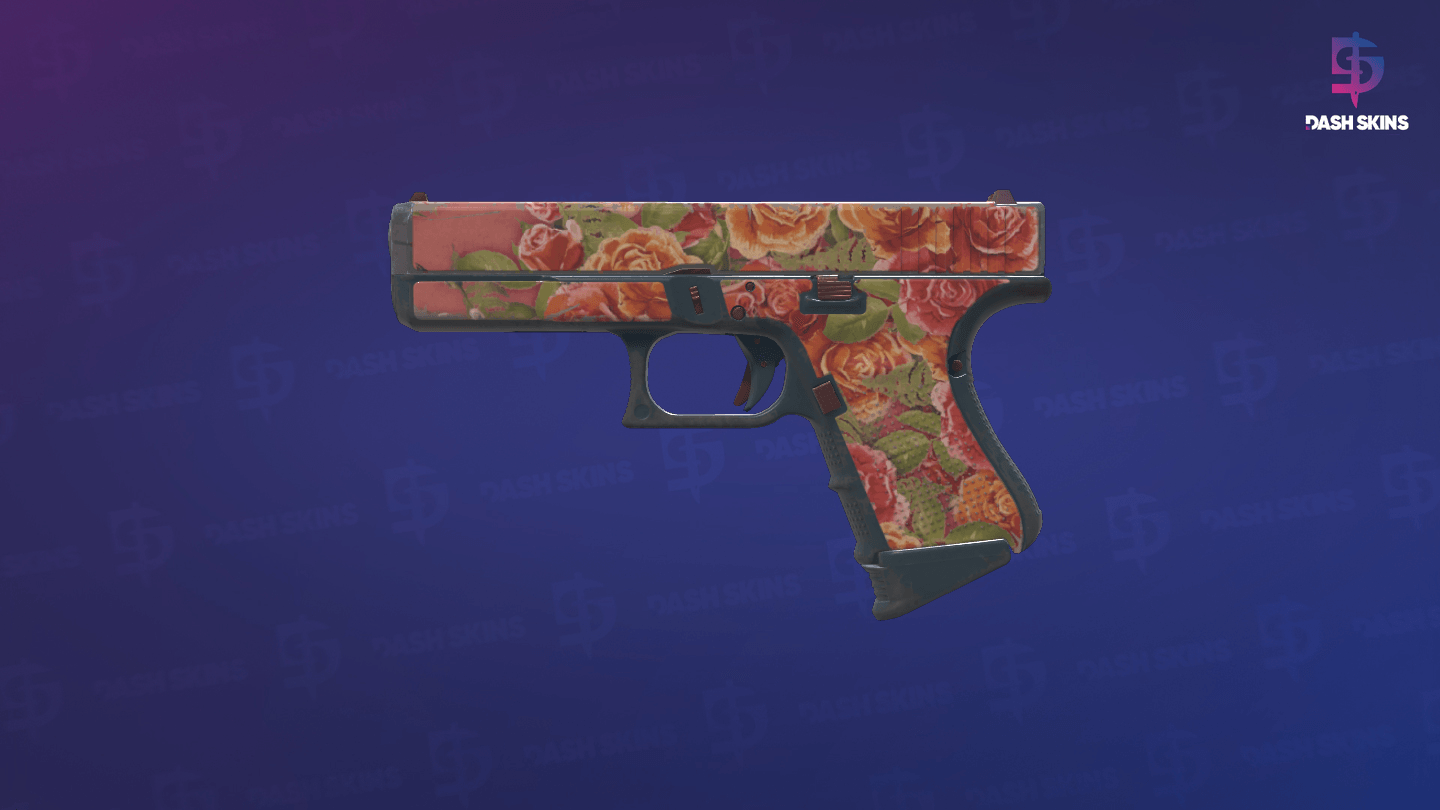 Glock-18 | Coral Bloom (Field-Tested) Screenshot Playside
