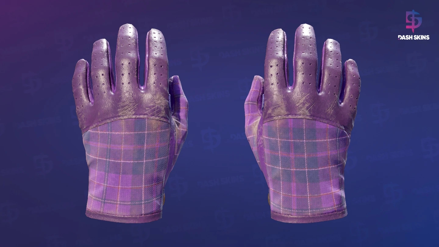 ★ Driver Gloves | Imperial Plaid (Well-Worn) Screenshot Playside