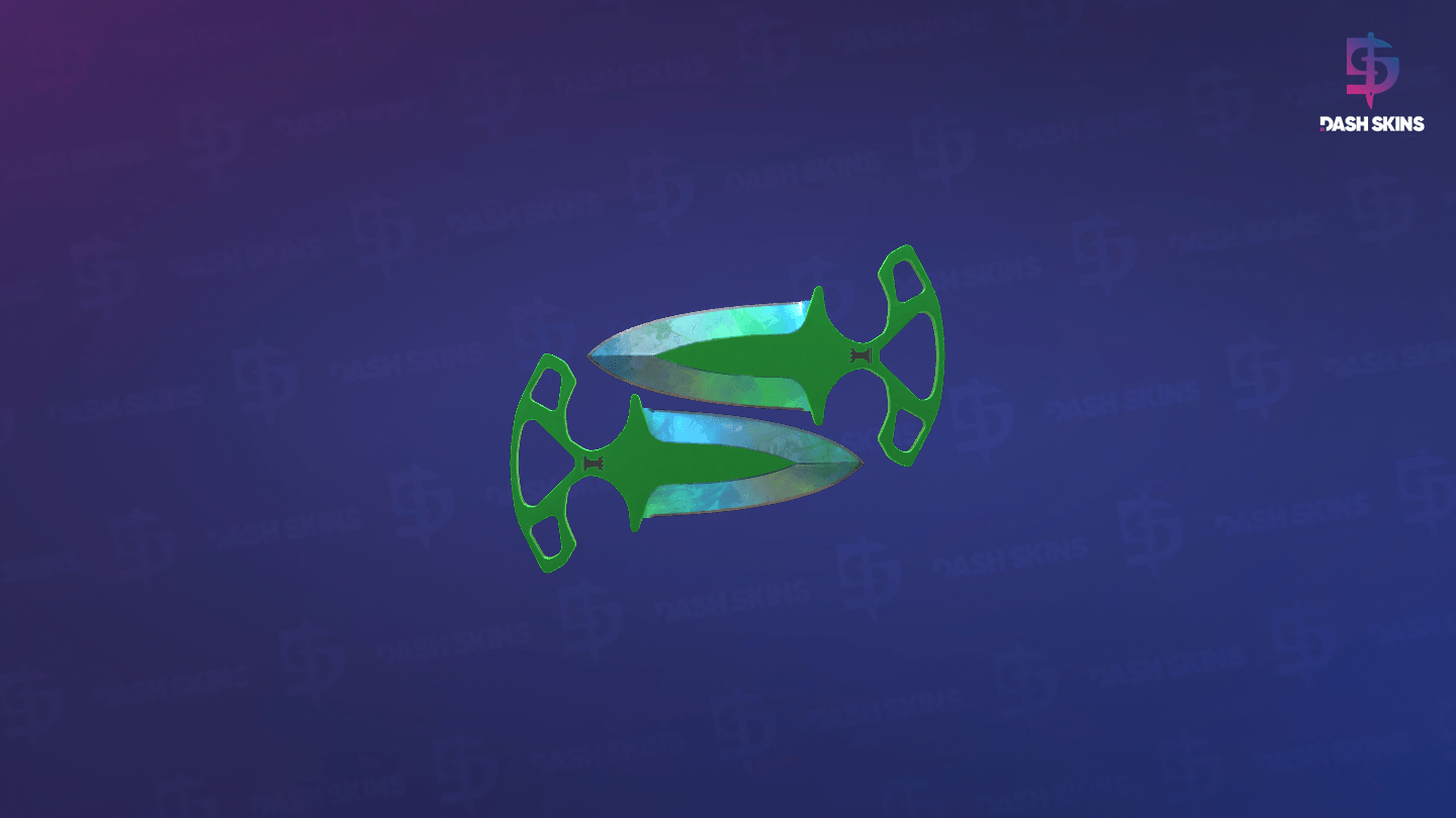 ★ Shadow Daggers | Gamma Doppler (Factory New) - Phase 3 Screenshot Playside