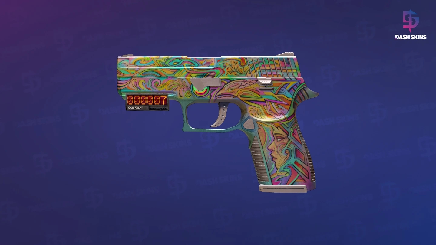 StatTrak™ P250 | Visions (Field-Tested) Screenshot Playside