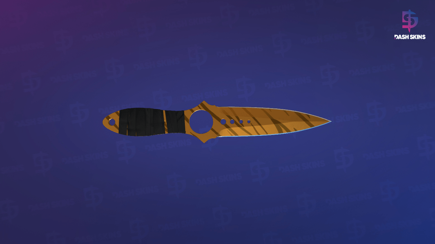 ★ Skeleton Knife | Tiger Tooth (Factory New) Screenshot Playside