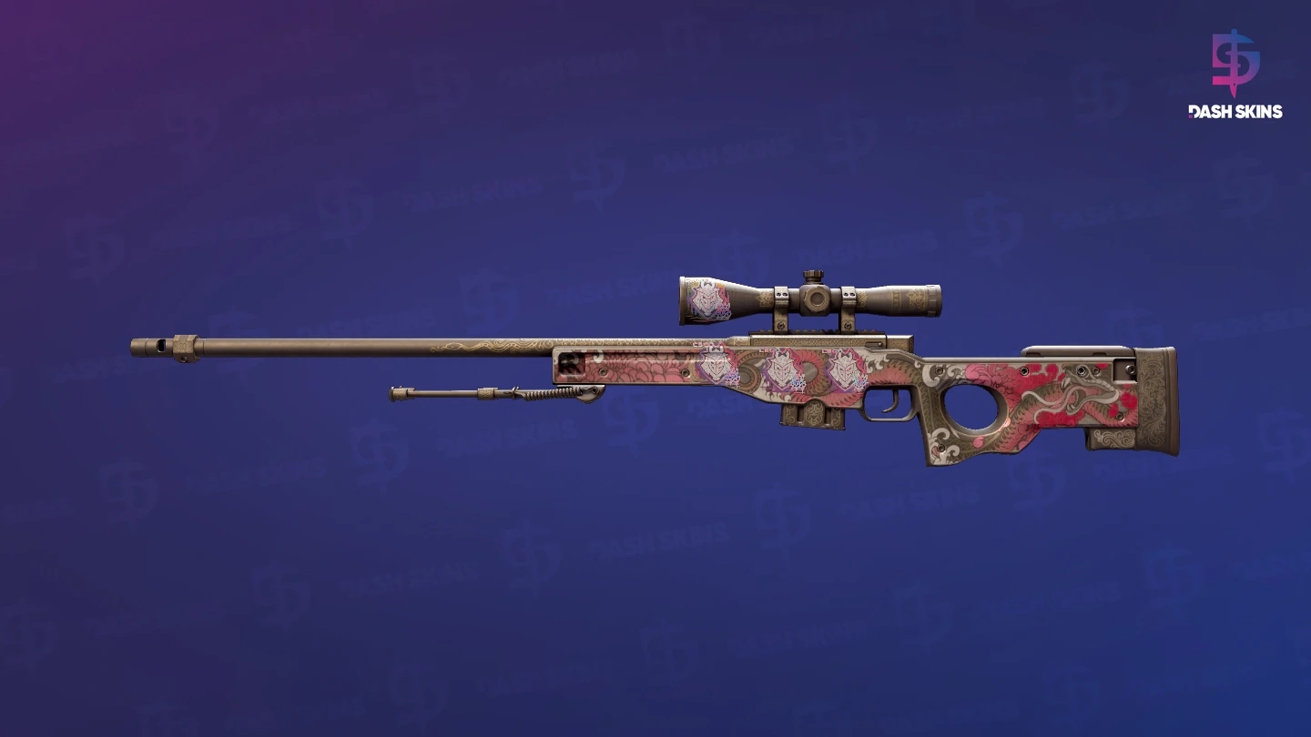 AWP | Duality (Well-Worn) Screenshot Playside