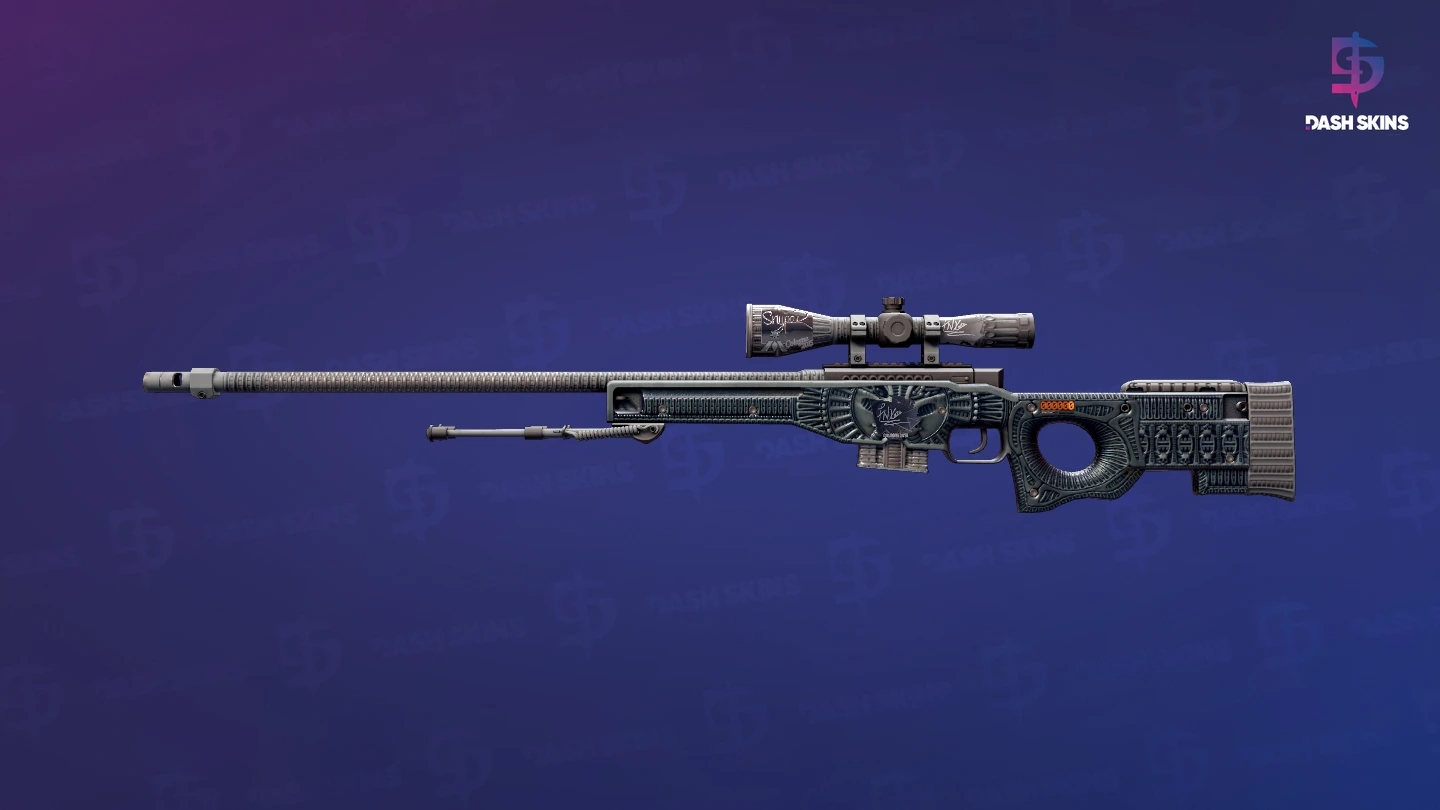 StatTrak™ AWP | Exoskeleton (Field-Tested) Screenshot Playside