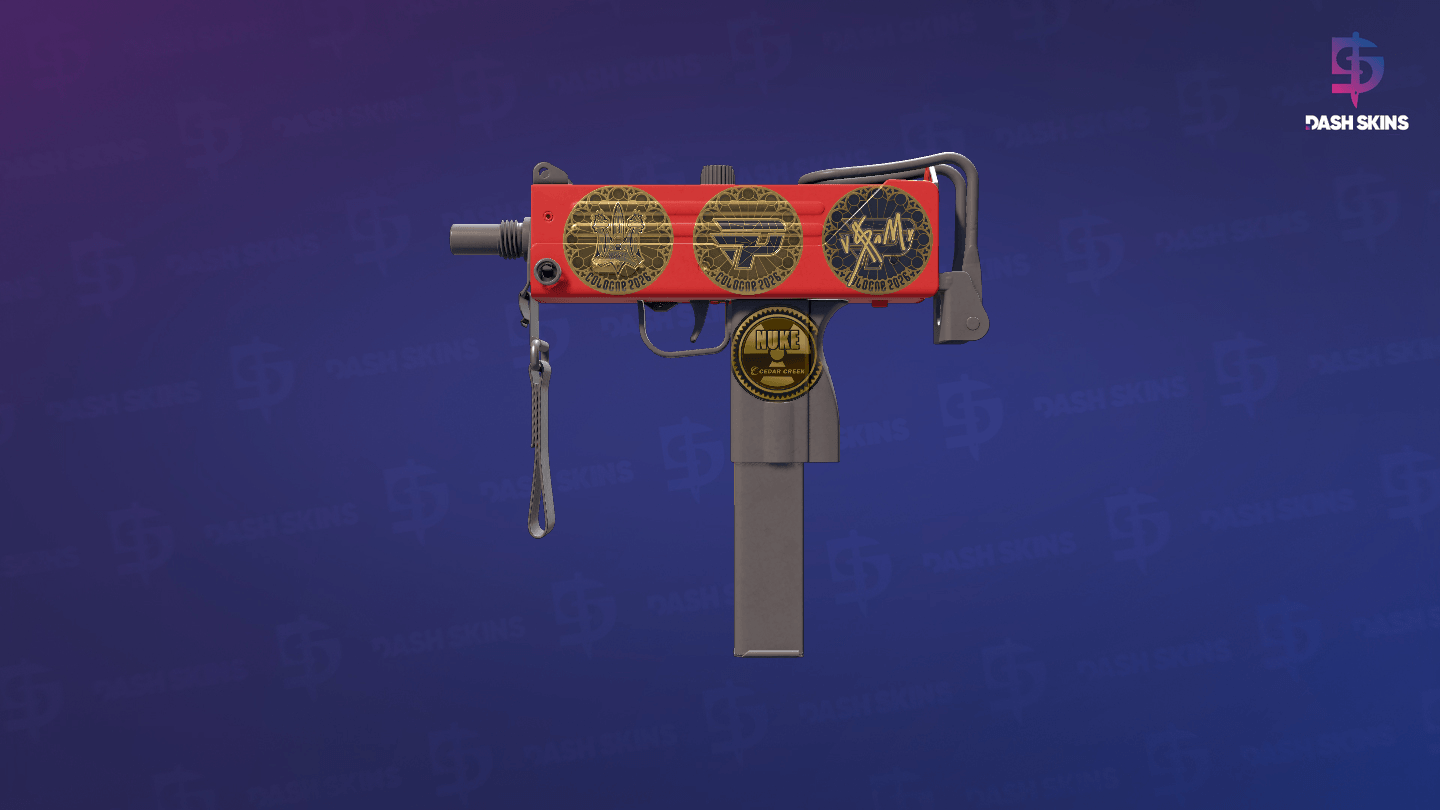 Souvenir MAC-10 | Candy Apple (Minimal Wear) Screenshot Playside