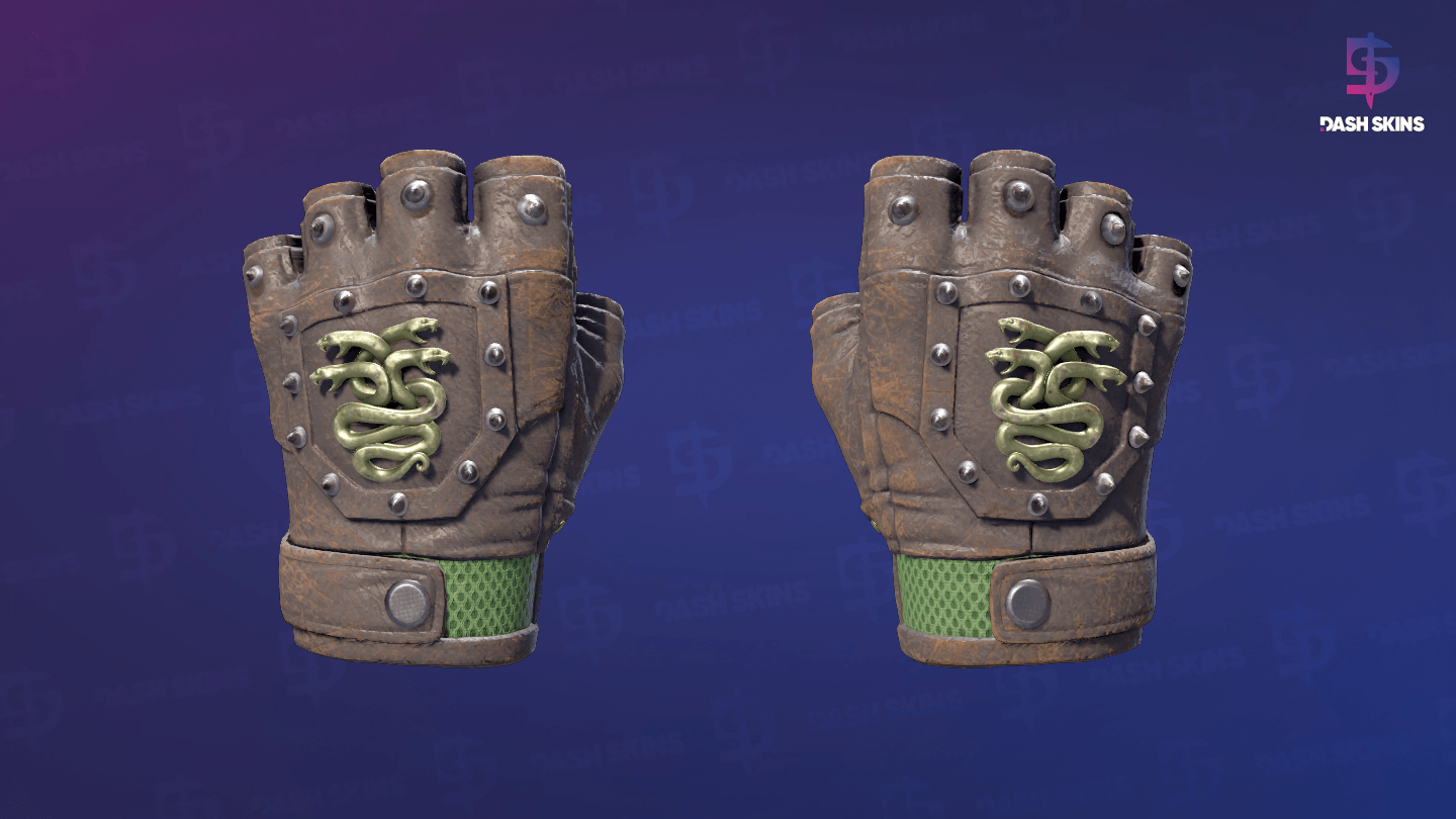 ★ Hydra Gloves | Emerald (Well-Worn) Screenshot Playside