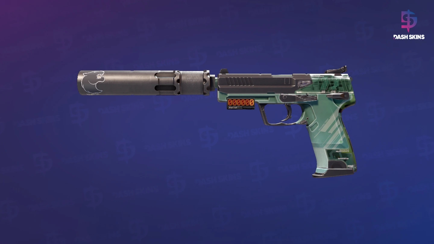 StatTrak™ USP-S | PC-GRN (Minimal Wear) Screenshot Playside
