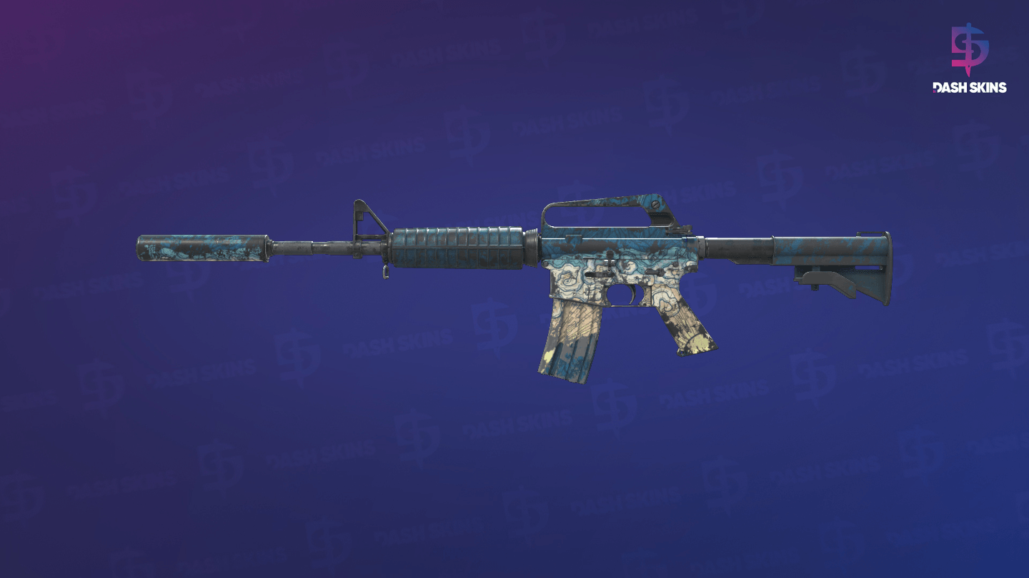 M4A1-S | Solitude (Battle-Scarred) Screenshot Playside