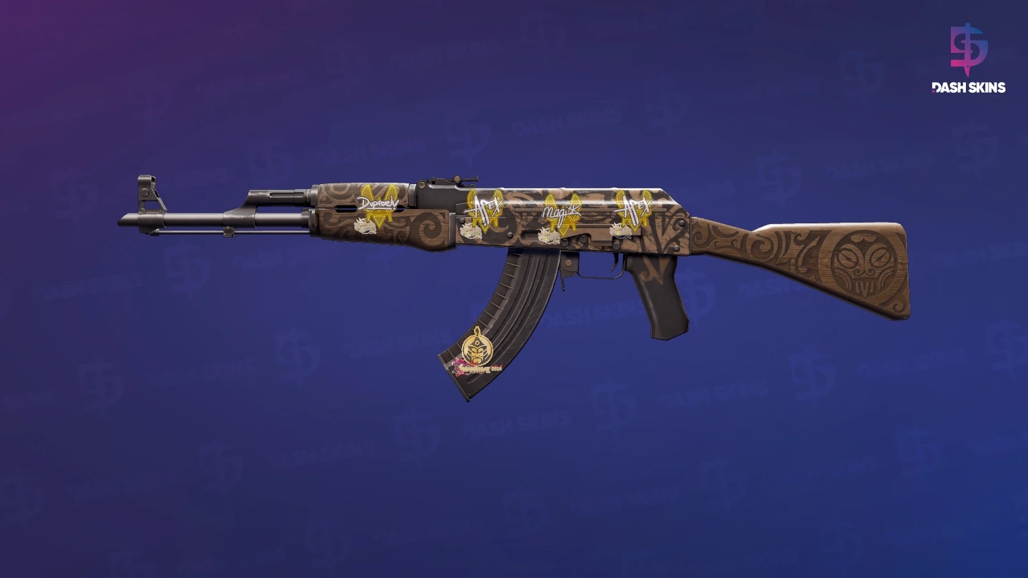 AK-47 | Uncharted (Factory New) Screenshot Playside