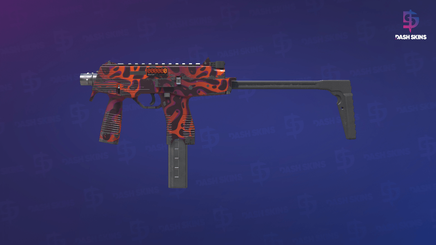 StatTrak™ MP9 | Ruby Poison Dart (Field-Tested) Screenshot Playside