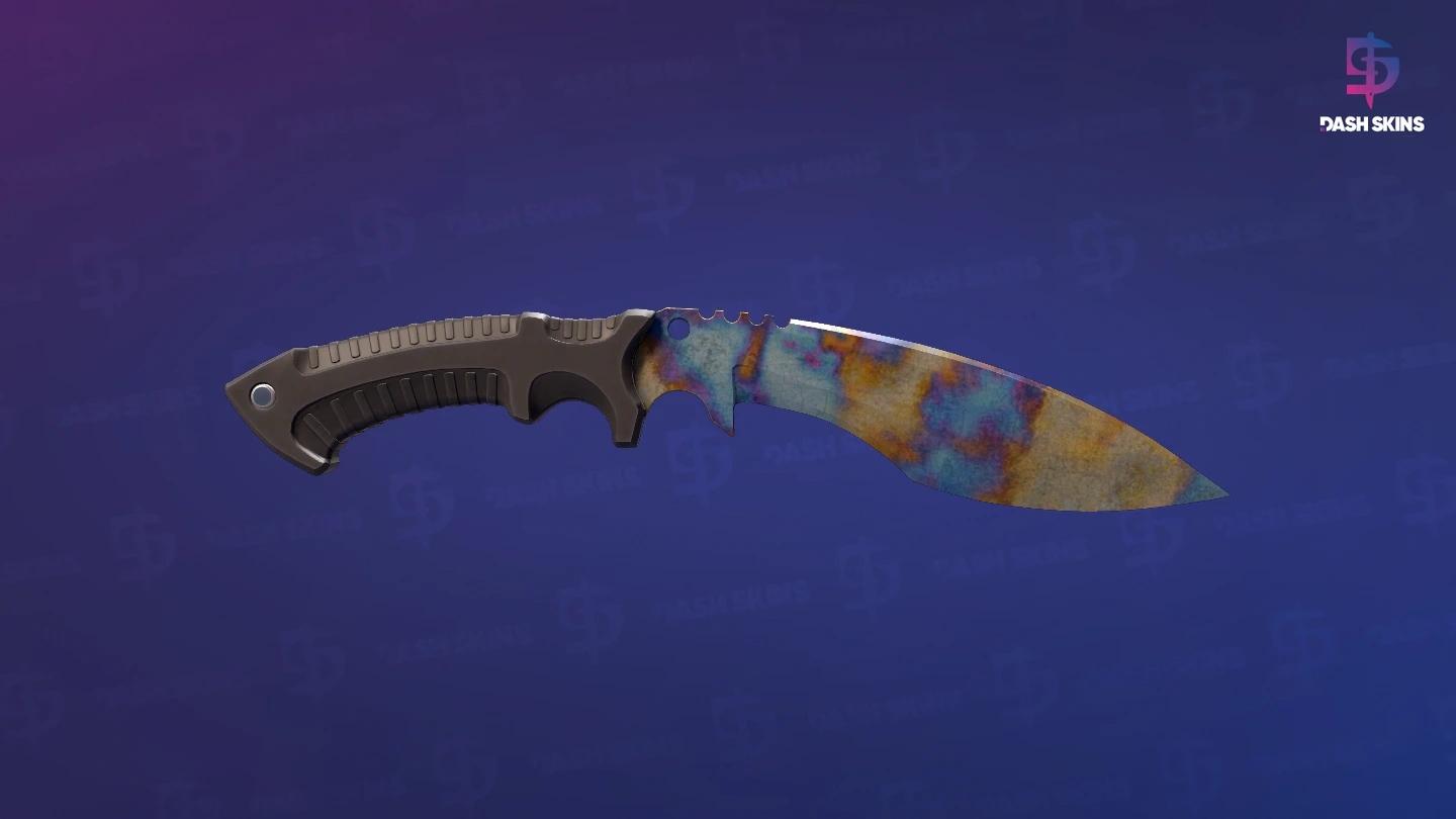 ★ Kukri Knife | Case Hardened (Battle-Scarred) Screenshot Playside