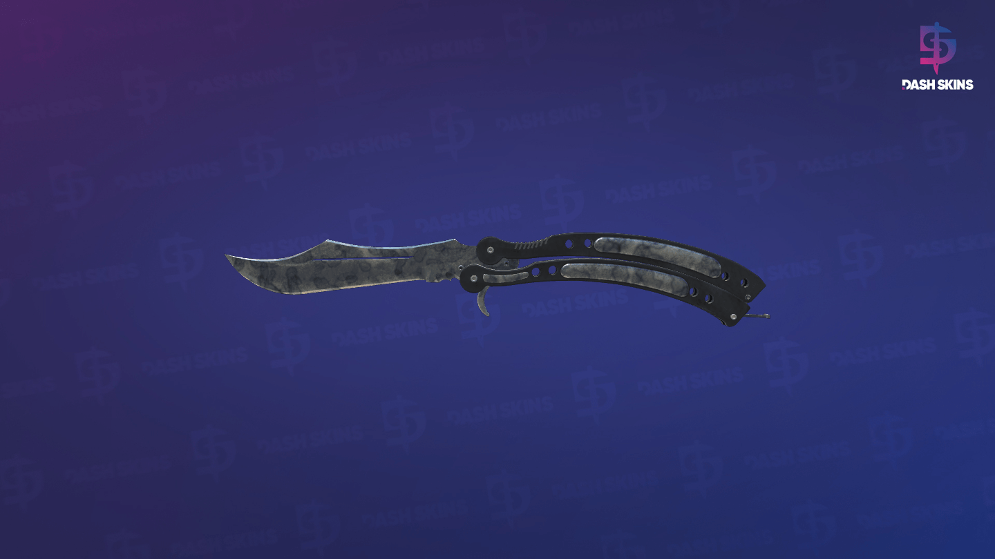 ★ Butterfly Knife | Stained (Battle-Scarred) Screenshot Playside