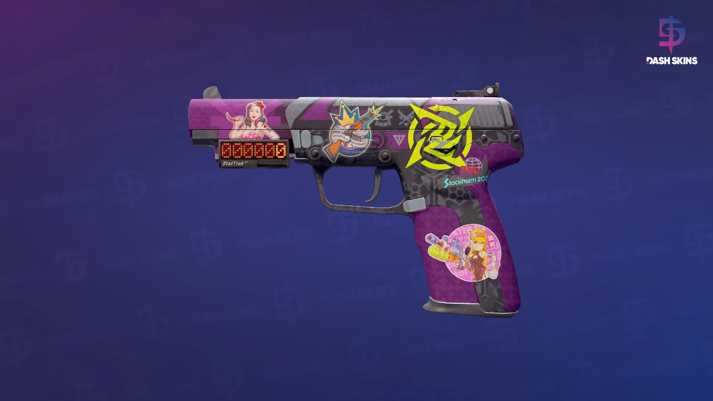 StatTrak™ Five-SeveN | Violent Daimyo (Field-Tested) Screenshot Playside