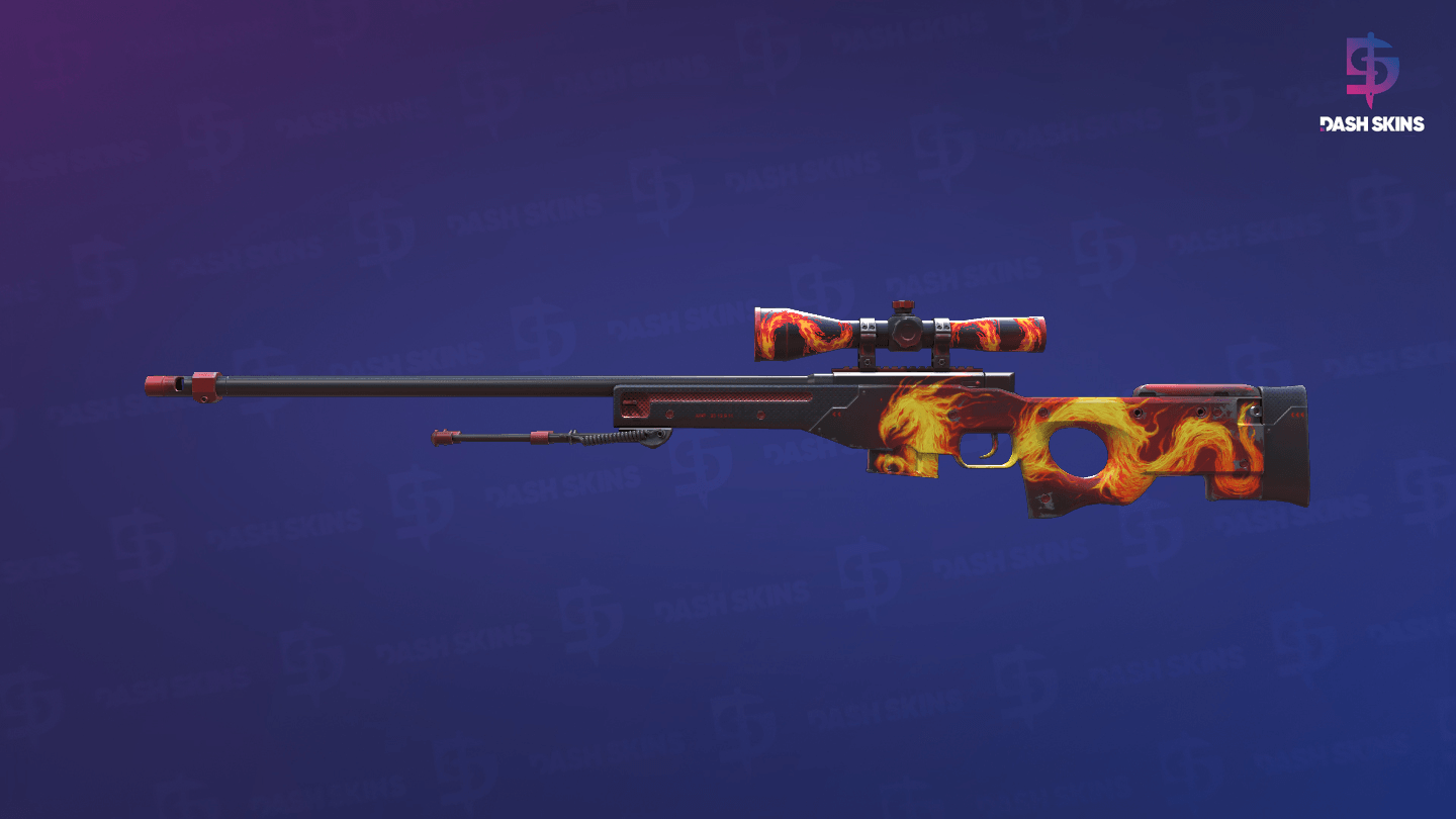 AWP | Wildfire (Field-Tested) Screenshot Playside