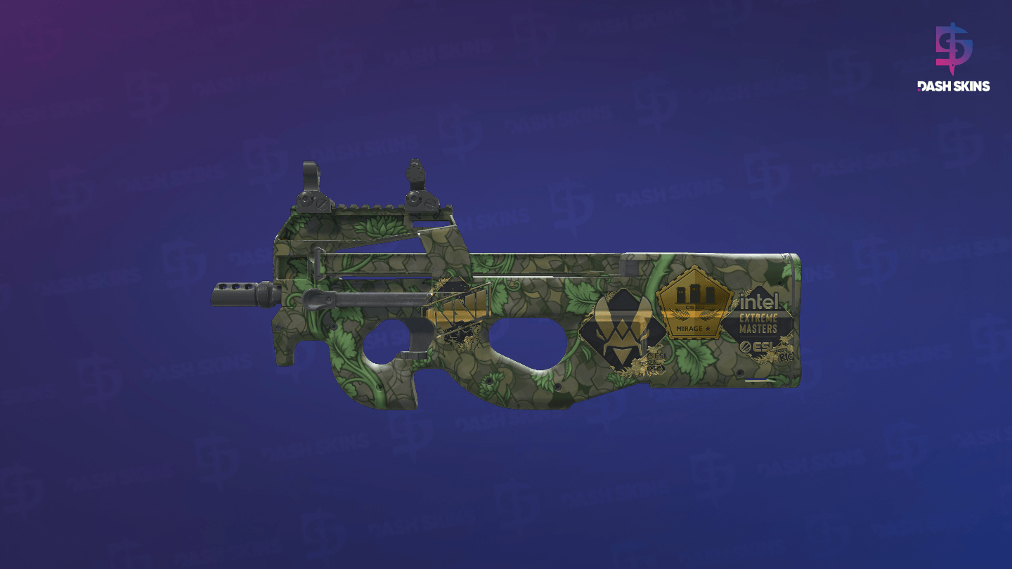 Souvenir P90 | Verdant Growth (Factory New) Screenshot Playside