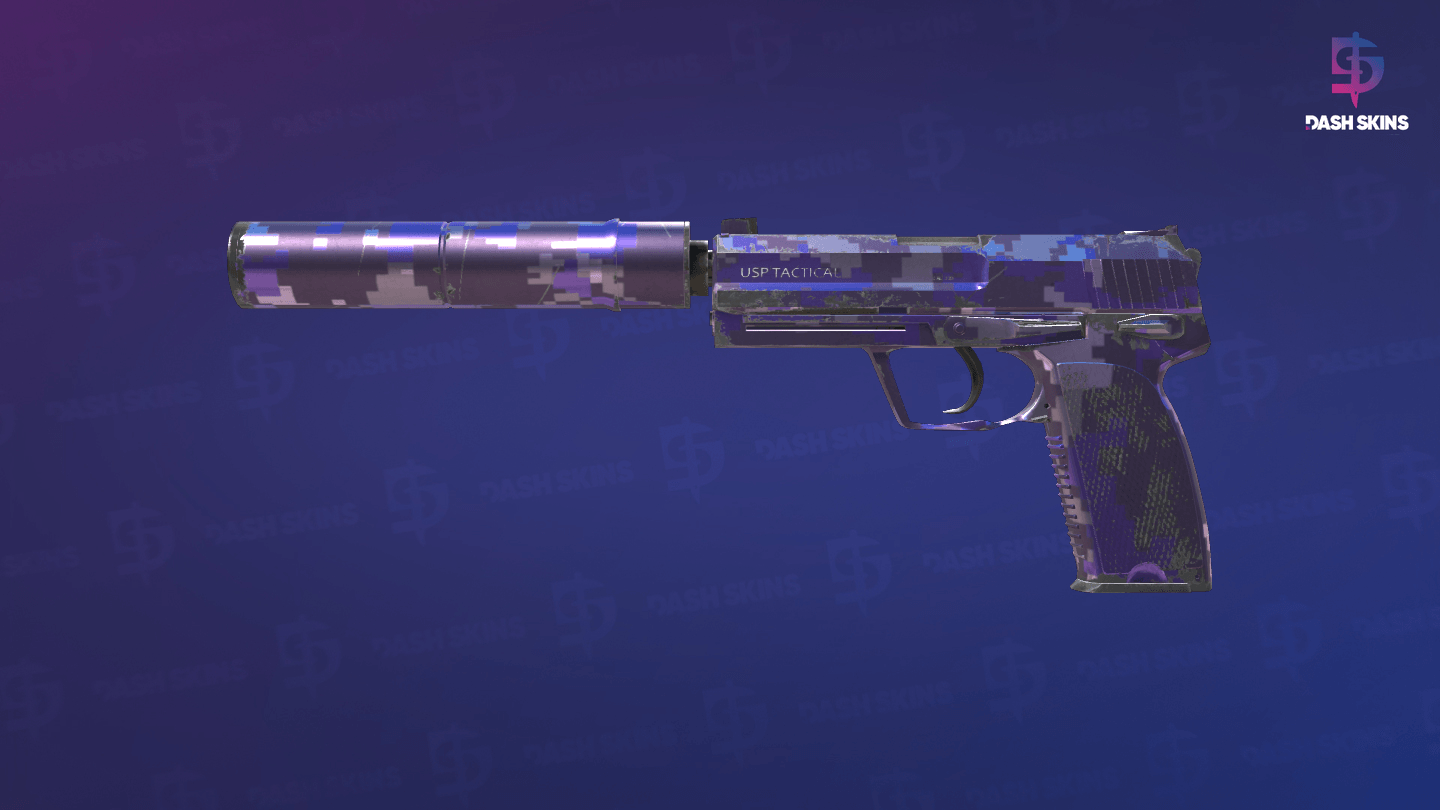 USP-S | Purple DDPAT (Field-Tested) Screenshot Playside