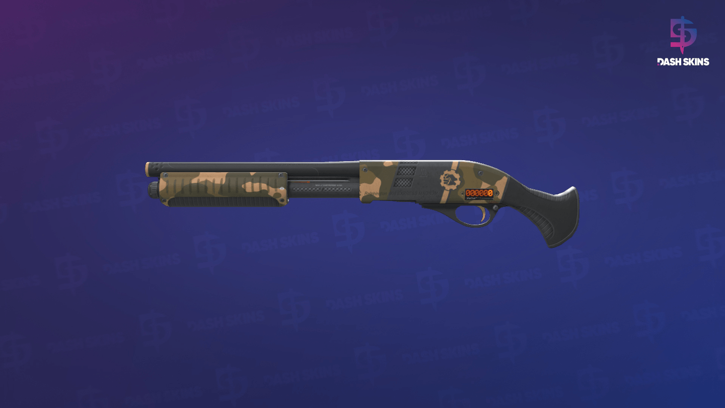 StatTrak™ Sawed-Off | Black Sand (Minimal Wear) Screenshot Playside