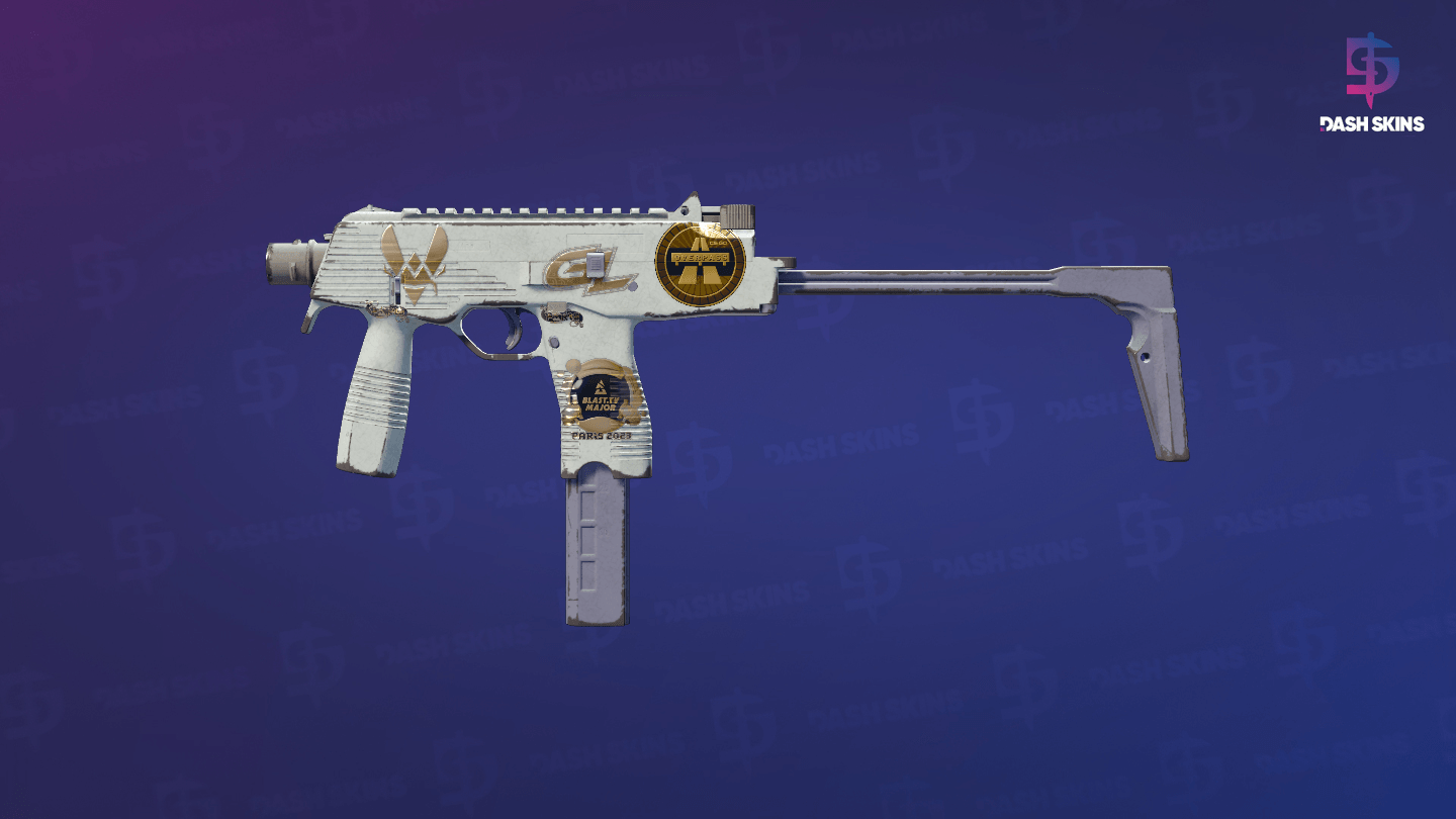 Souvenir MP9 | Storm (Well-Worn) Screenshot Playside