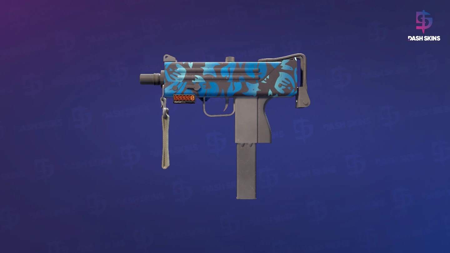 StatTrak™ MAC-10 | Oceanic (Field-Tested) Screenshot Playside