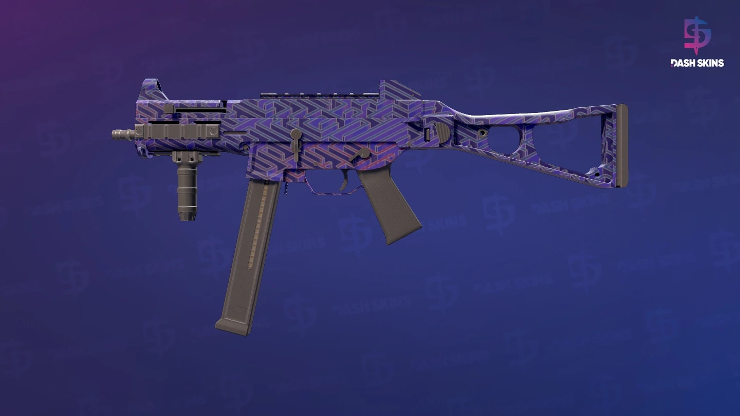 UMP-45 | Minotaur's Labyrinth (Factory New) Screenshot Playside