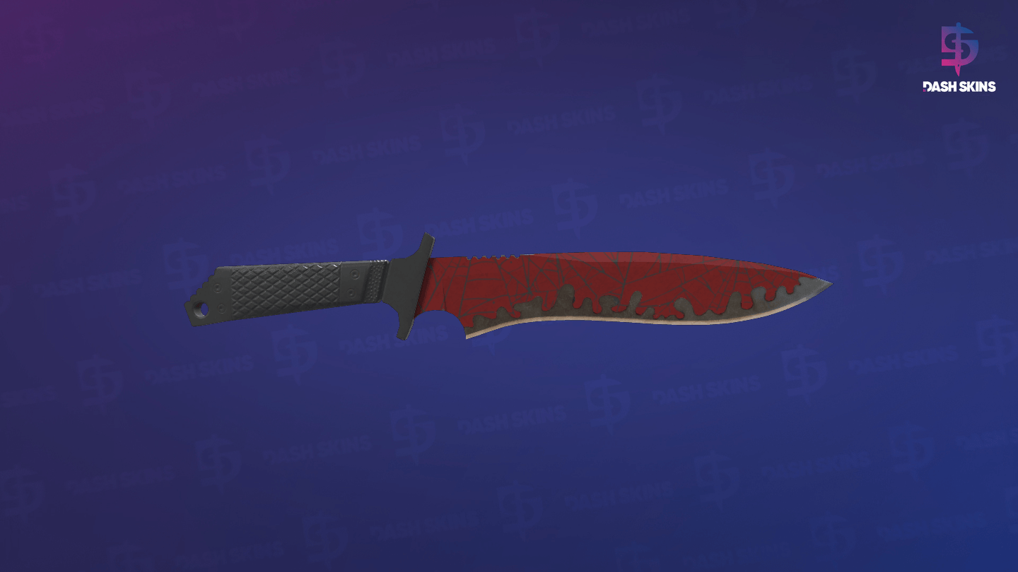 ★ Classic Knife | Crimson Web (Field-Tested) Screenshot Playside