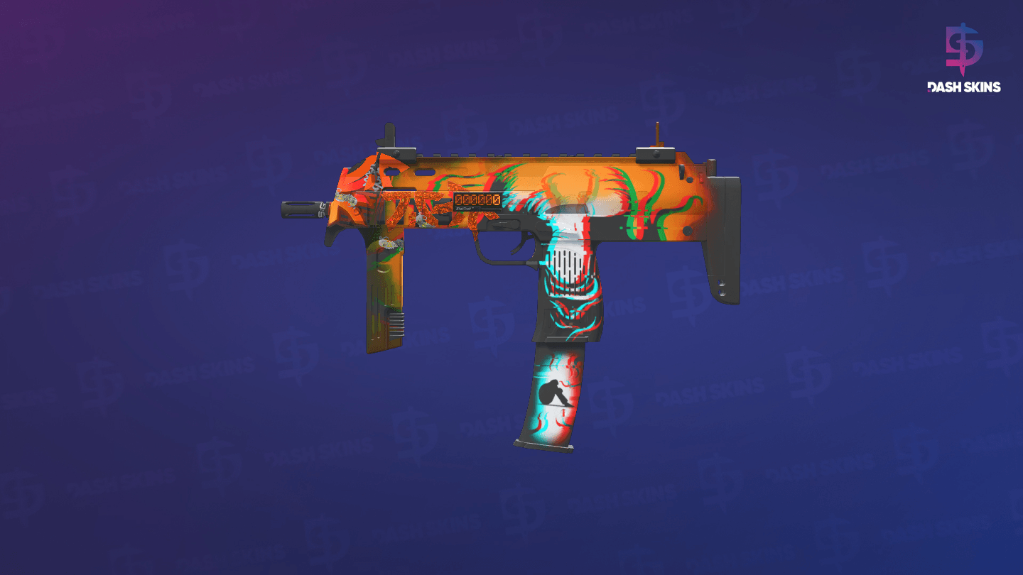 StatTrak™ MP7 | Abyssal Apparition (Minimal Wear) Screenshot Playside