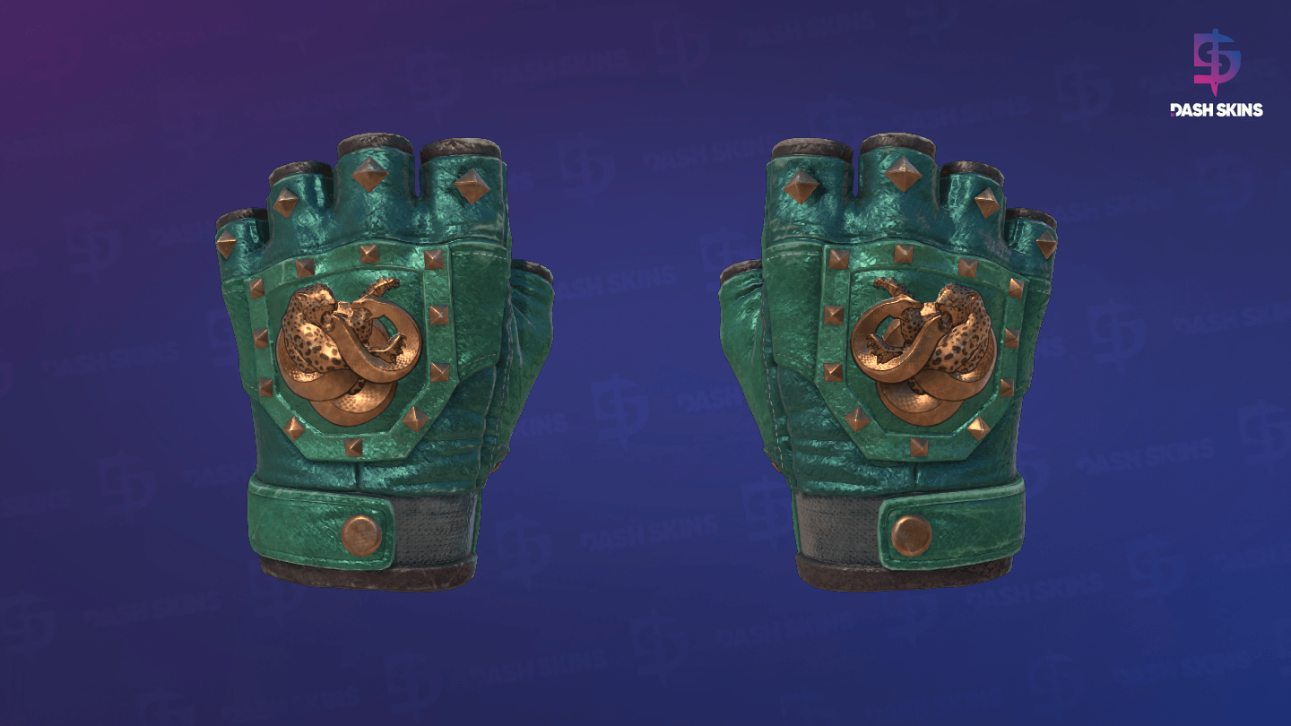 ★ Broken Fang Gloves | Jade (Field-Tested) Screenshot Playside