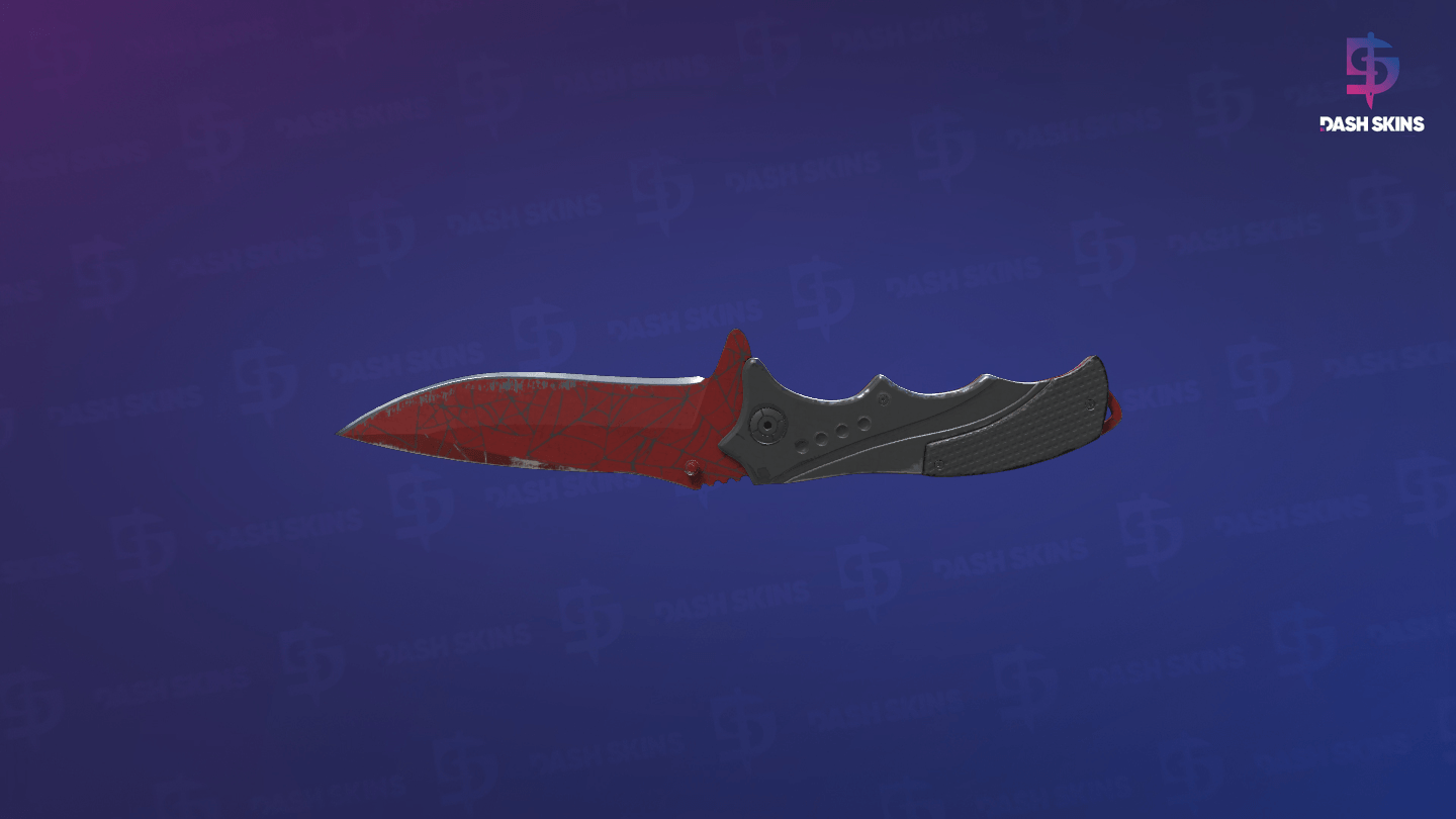 ★ Nomad Knife | Crimson Web (Battle-Scarred) Screenshot Playside