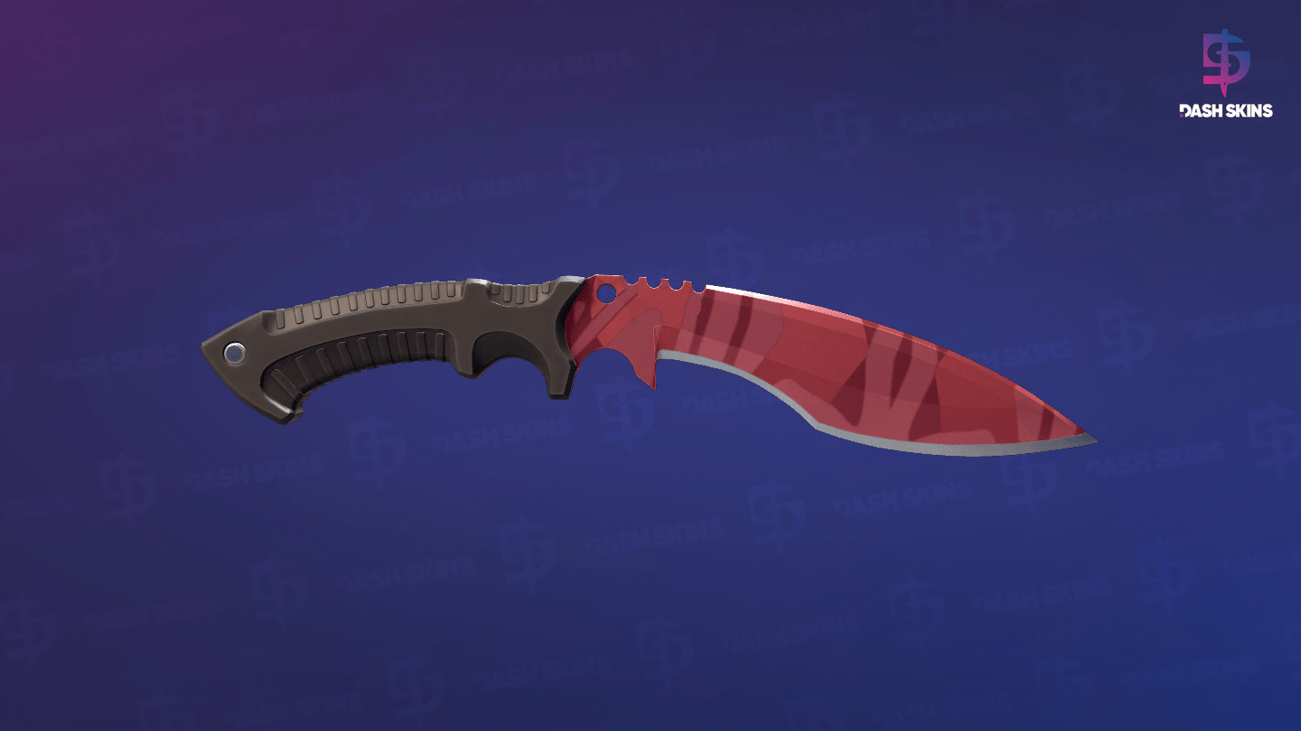 ★ Kukri Knife | Slaughter (Minimal Wear) Screenshot Playside